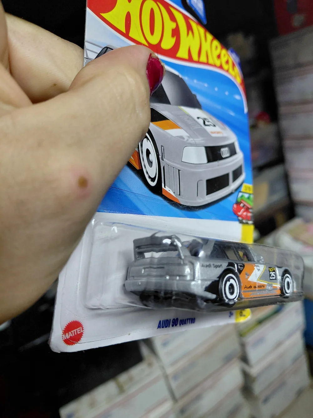 2025 Hot Wheels Audi 90 Quattro from the HW Peak Pursuit series (2/10, collector